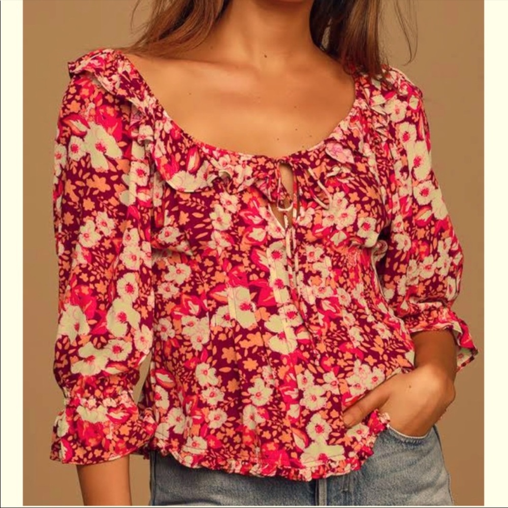 Free People Sweet Memories Blouse